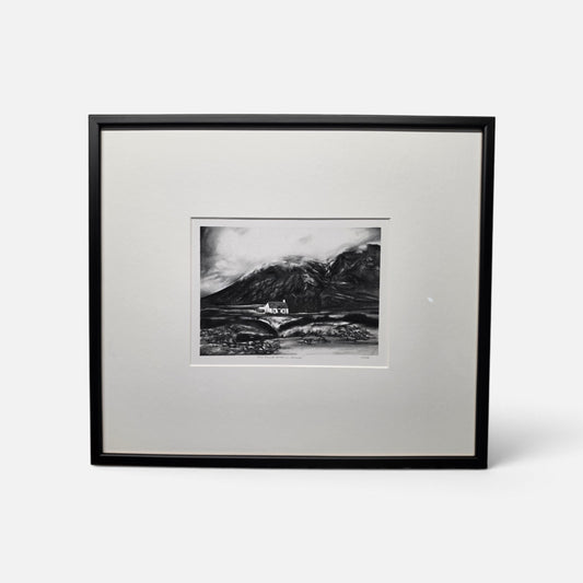 'The clouds move in, Glencoe'