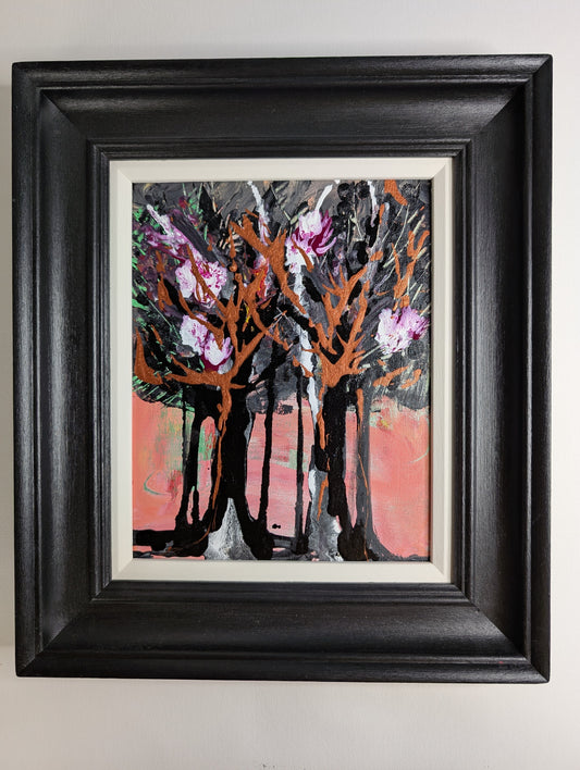 'Abstract tree's warm'
