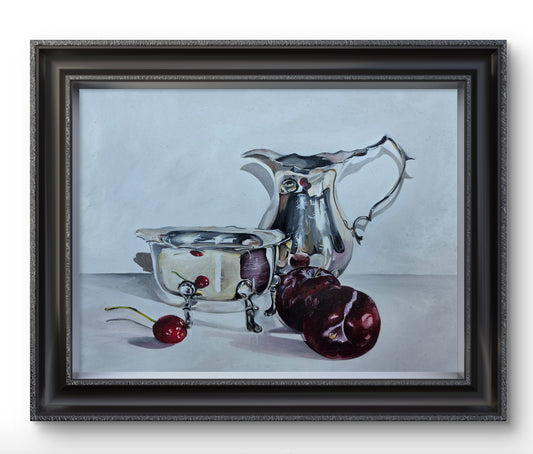 'Two plums & Cherry'
