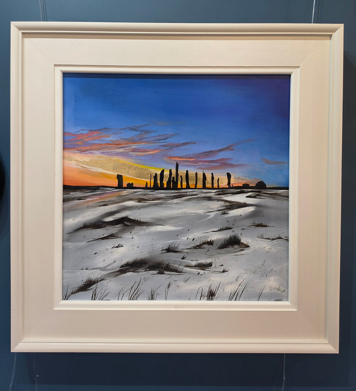 'Calanais beyond the snow'