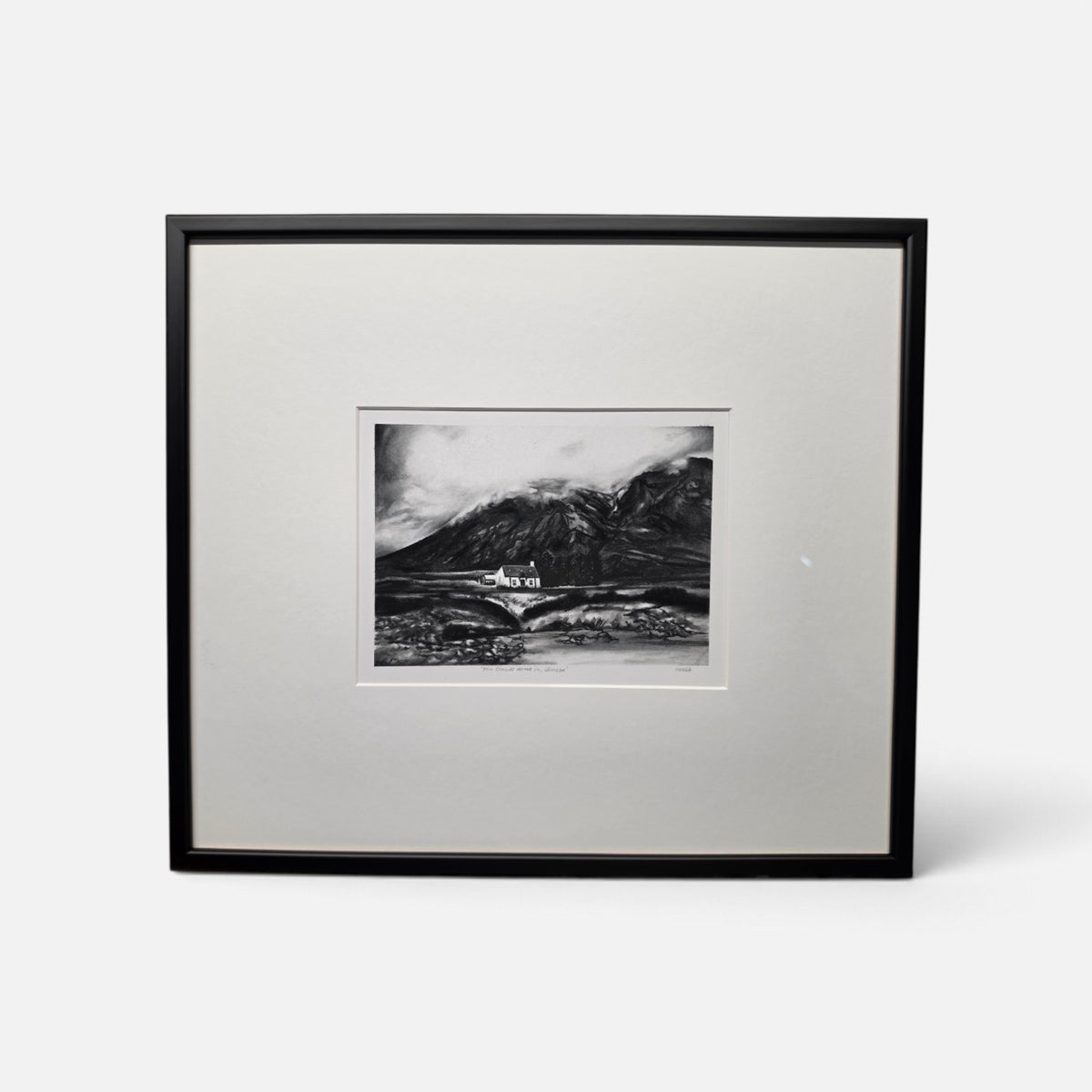 'The clouds move in, Glencoe'