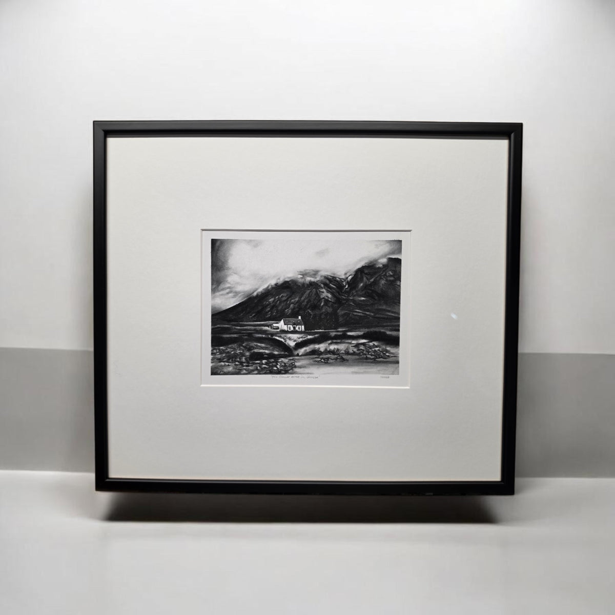 'The clouds move in, Glencoe'
