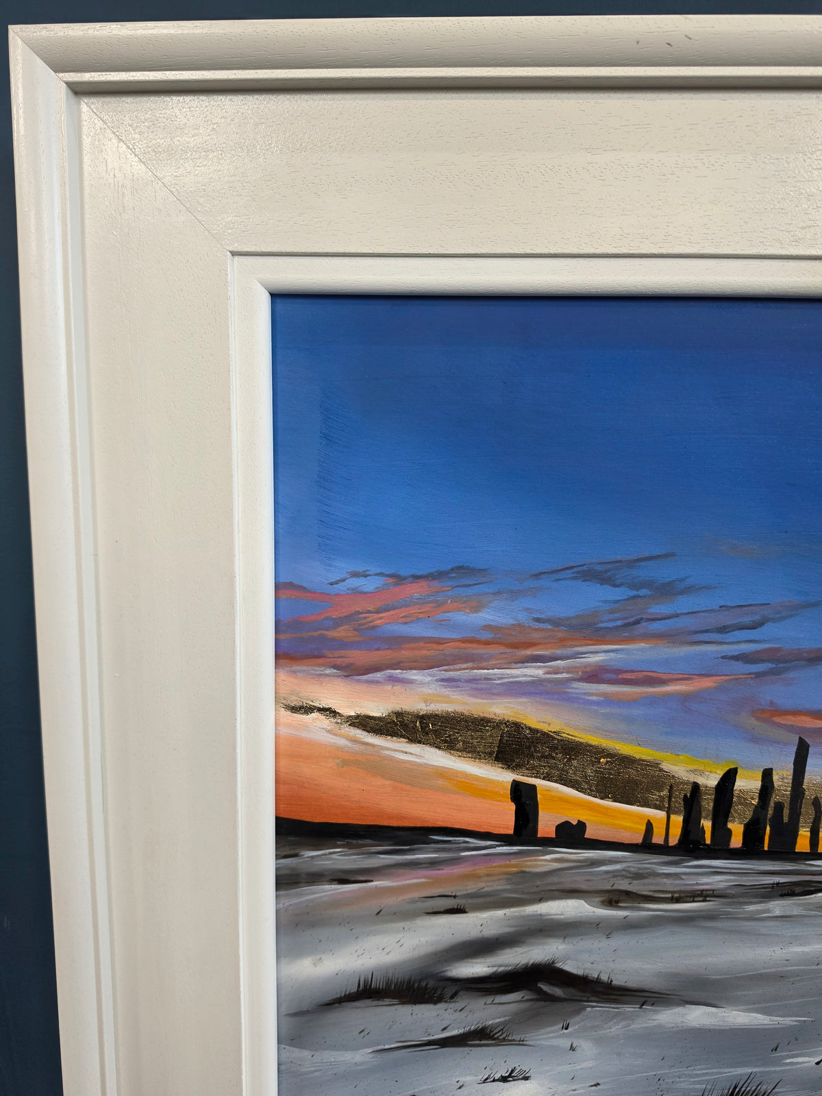 'Calanais beyond the snow'